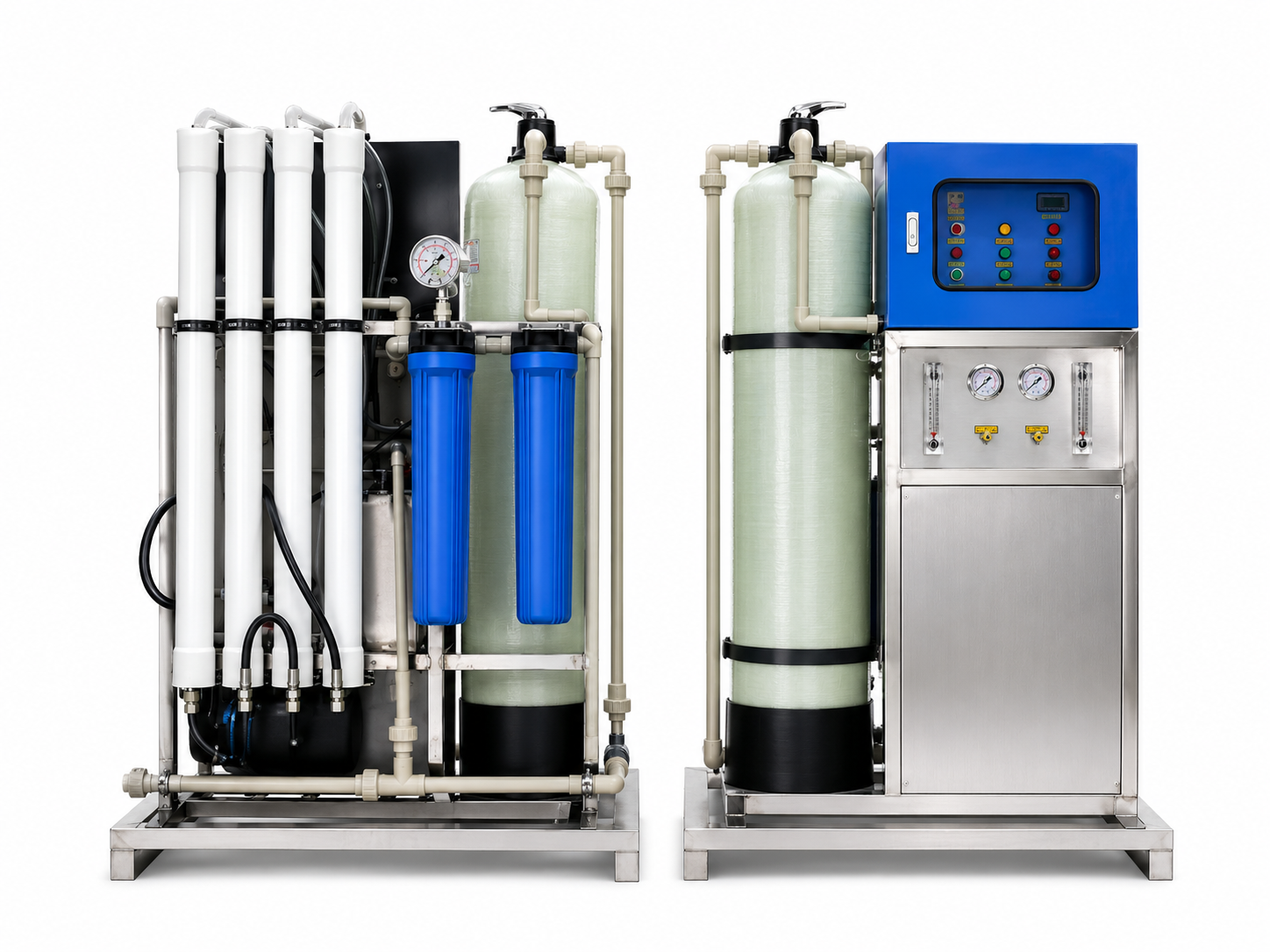 Small marine RO desalination unit for boats and yachts