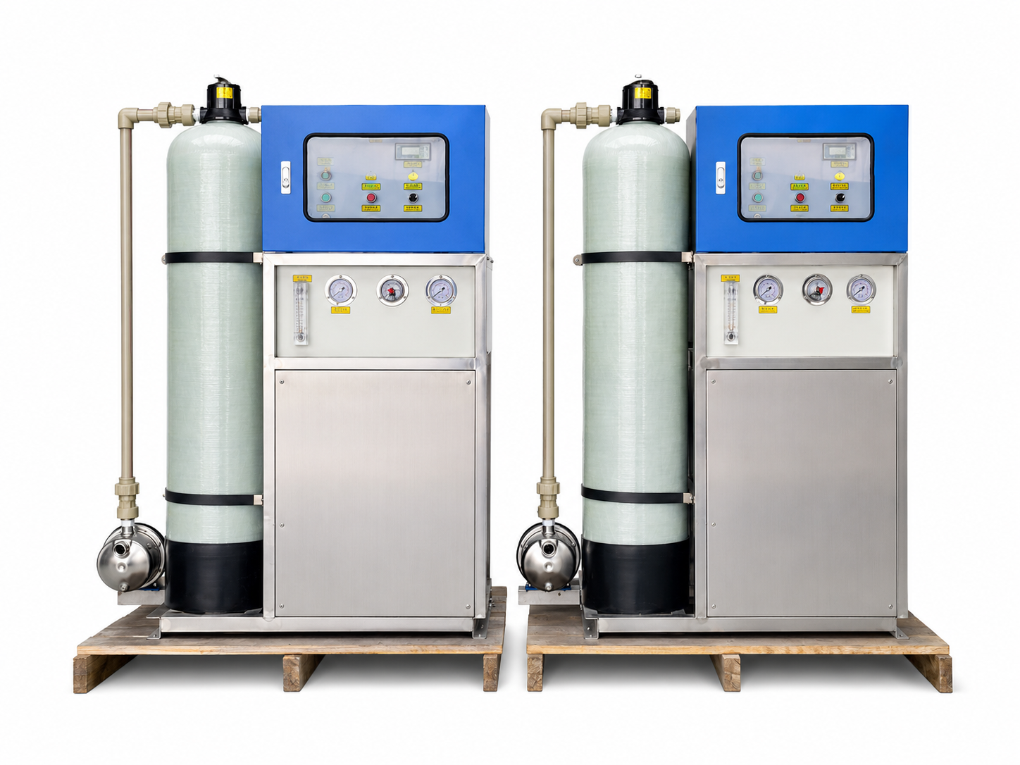 Small marine RO desalination unit for boats and yachts