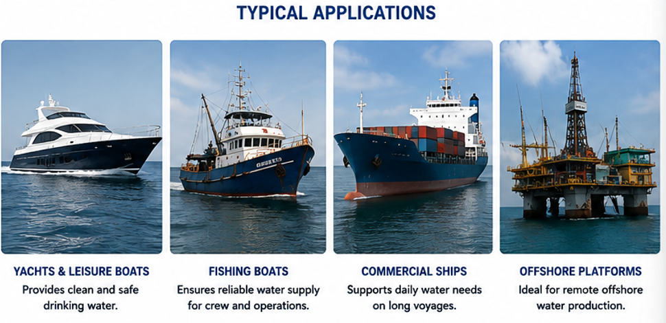 application for kinds ships