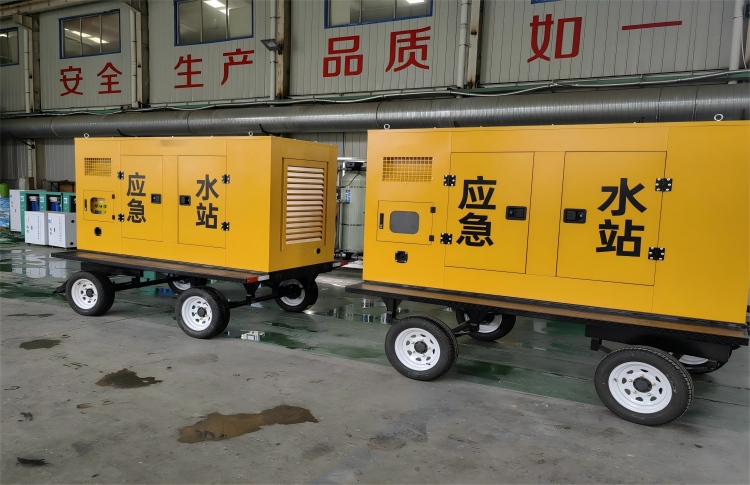 Mobile trailer-type seawater desalination equipment
