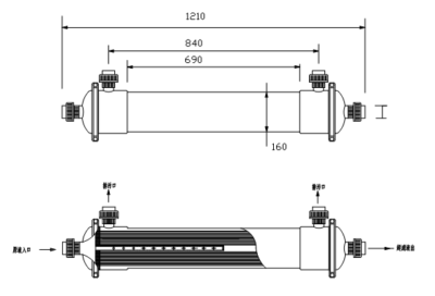 UF6040-PVDF Enhanced Hollow Fiber Membrane