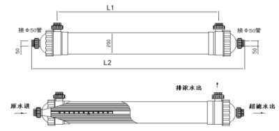 UF8040-PVDF Enhanced Hollow Fiber Membrane