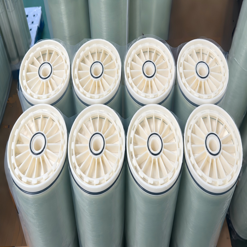 RO membrane features an interlocking end-cap design