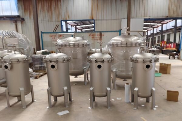 Stainless steel filter housing
