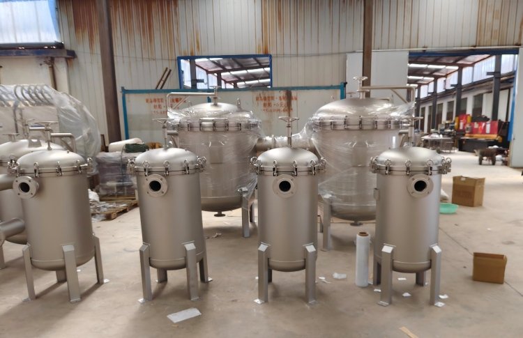 Stainless steel filter housing