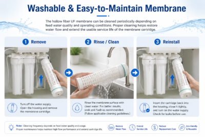 Washable maintenance